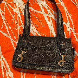 COACH SADDLEBAG with Horse and Carriage